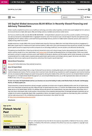 Fintech World Post